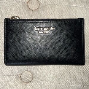 Kate Spade Black Leather Wallet